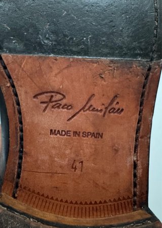 Zapatos Paco Milán Negros