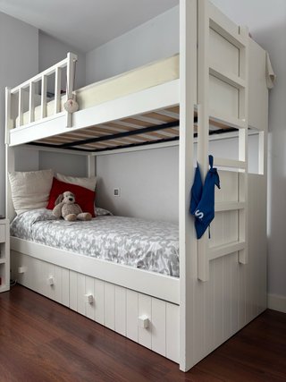 Muebles juvenil lacado blanco