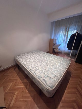 Somier metálico con láminas de madera