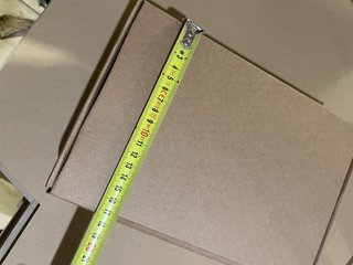30 Cajas de Cartón Automontables 25cm