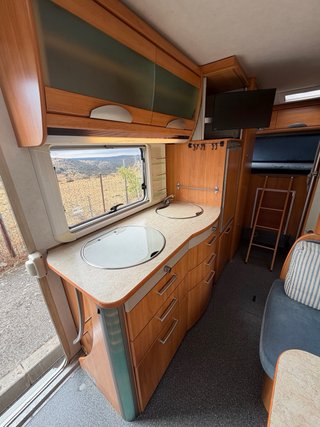 Autocaravana integral Fiat Hymer