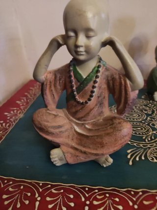 Monjes budistas de Feng Shui 13/9 cm