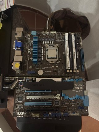Placa Base, CPU, RAM y Tarjeta Gráfica Nvidia