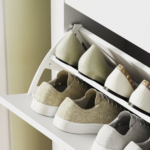 Scarpiera Slim 2 Cassetti per 14 Paia di Scarpe Ta