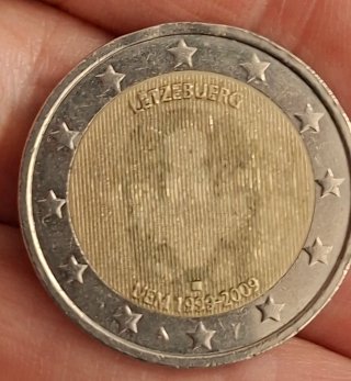Moneda 2€ Conmemorativa Luxemburgo 1999-2009