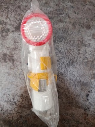 Linterna antigua para ciclista
