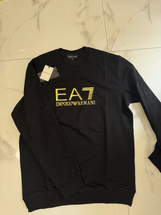 Sudadera EA7 Emporio Armani Negra XL