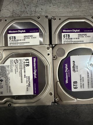 Pack 4 Discos Duros Western Digital 6TB