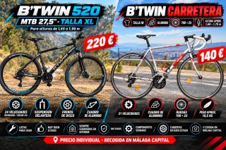 Bicicleta carretera y MTB