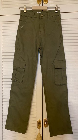 Pantalones Cargo Verdes