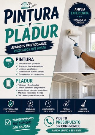 Buscamos Autónomos: Pladur, Encintado y Pintura