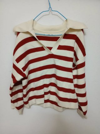 Jersey Mango Rayas Talla S