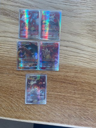 Cartas Pokémon GX Relevos
