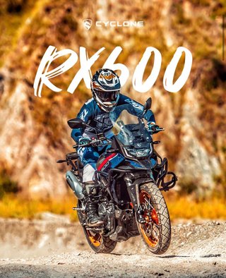 Moto Cyclone RX600 Adventure NUEVA