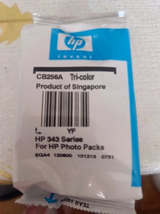 Cartucho de Tinta HP 343 Tricolor