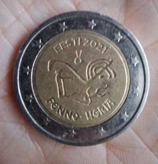 Moneda 2€ Conmemorativa Estonia 2021
