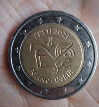 Moneda 2€ Conmemorativa Estonia 2021