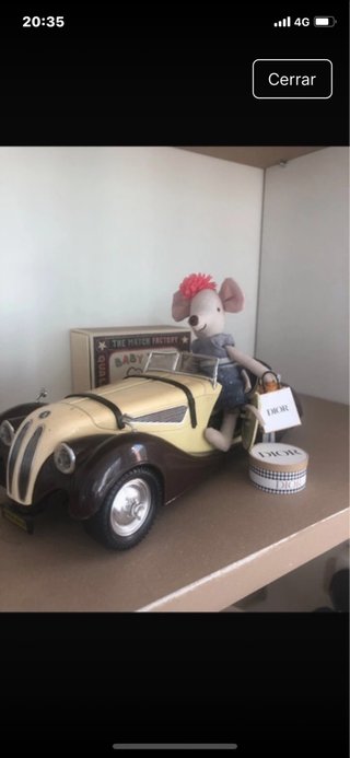 Coche BMW antiguo miniatura Maileg