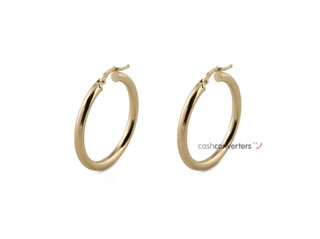 argollas oro 18k