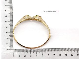 pulsera oro 18k con piedra con circonita