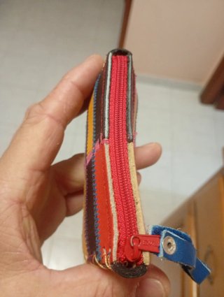 Monedero patchwork