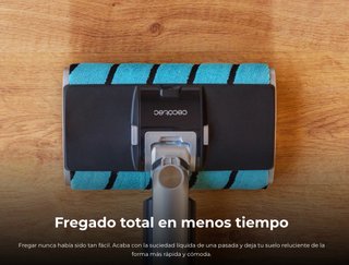 FREGONA ELECTRICA SIN CABLE DOBLE RODILLO SPRAY.