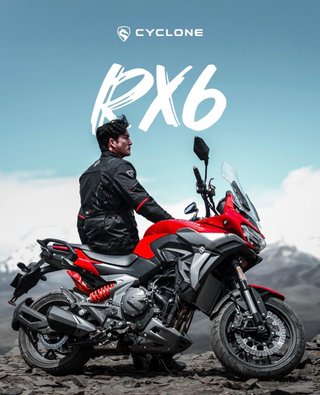 Moto Cyclone RX6 Adventure NUEVA