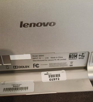 Lenovo Yoga Tablet 8 Plateada