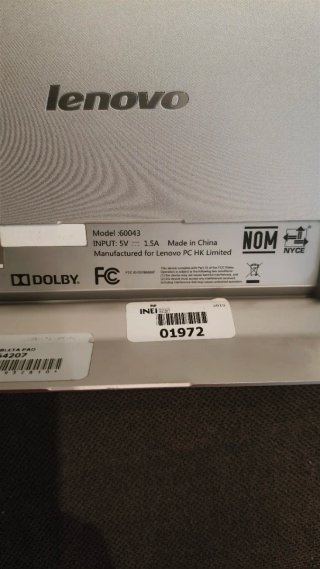 Lenovo Yoga Tablet 8 Plateada