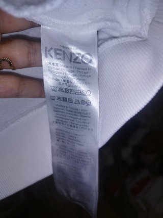 Sudadera Kenzo Paris Blanca