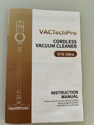 Aspiradora VACTechPro V15 ultra. 55000Pa Roja