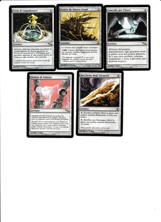 Magic the Gathering - Lotto 5x Carte Rare