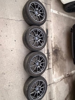 Llantas ASGA 681 7.5x17 5x100/120 Magic Black