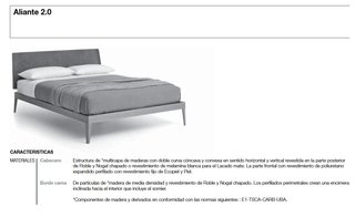 Cama ALIANTE Sangiacomo