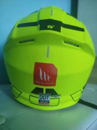 Casco de Moto MT Helmets Amarillo