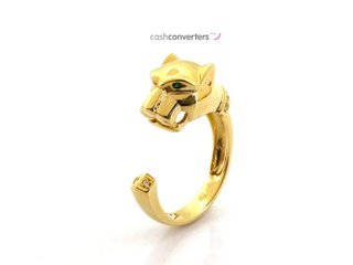 sortija oro 18k con piedra con circonita