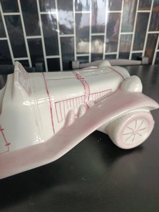 Macetero de Cerámica Coche Antiguo
