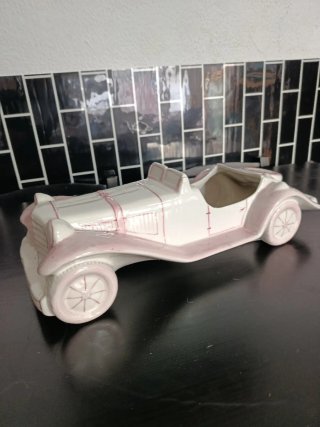 Macetero de Cerámica Coche Antiguo