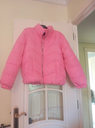Chaqueta Acolchada Rosa súper favorecedora