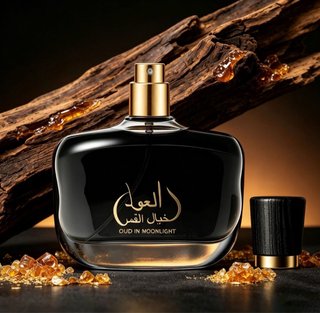 Perfume Oud in Moonlight Negro Dorado