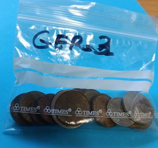 Lote de 20 Monedas de Marcos Alemanes