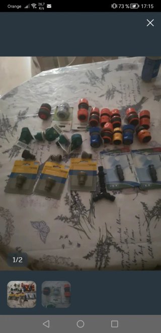 Cortatubos fontanería SUPER EGO, lote de asesorios