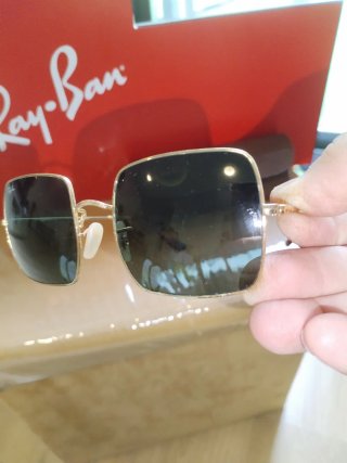 Gafas de Sol Ray-Ban Cuadradas Negras
