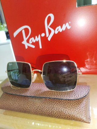 Gafas de Sol Ray-Ban Cuadradas Negras