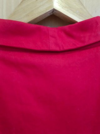 Vestido rojo Blanco