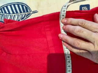 Vestido rojo Blanco