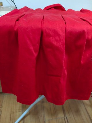 Vestido rojo Blanco