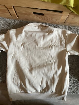 Zara Jersey Cremallera Beige