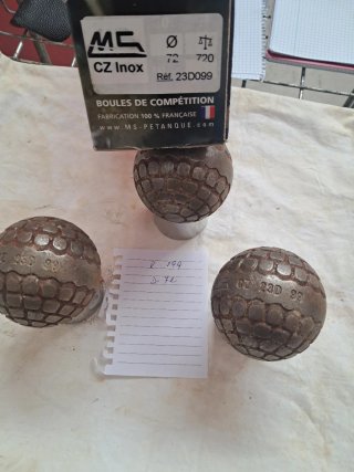 Bolas de petanca MS CZ TORTUGA