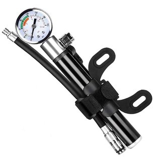Inflador manual con barómetro para patinete